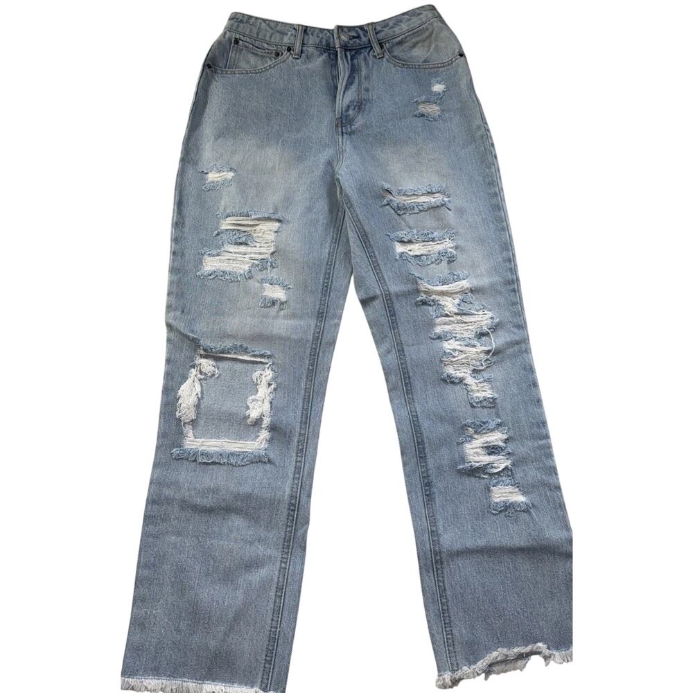 Vanilla Star 90s Boyfriend Distressed Jeans 7